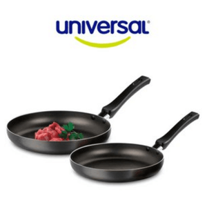 Set Sarten x2 Unidades Universal Negro