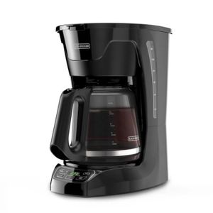 Cafetera BLACK+DECKER Automática Filtro permanente, 12 Tazas