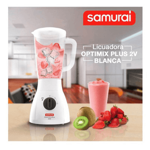 Licuadora Samurai Optimix Plus 2 Velocidades Blanca