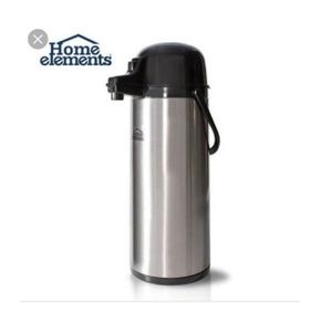 Termo Bomba 1,9 Litros Home Elements Acero Inoxidable HEPLCD19D