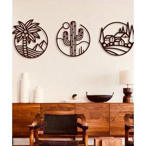Tríptico Calado Circular Ambientes - Decasa