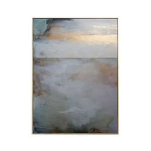 Cuadro Canvas Mar Bronce 80 x 60 cm - Decasa