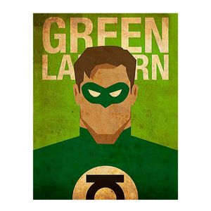 Retablo Vintage Green Lantern - Decasa