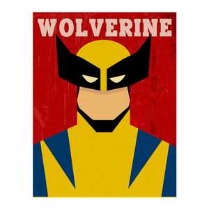 Retablo Vintage Wolverine - Decasa