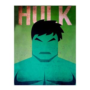 Retablo Vintage Hulk - Decasa