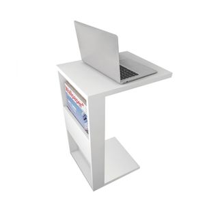 Mesa Auxiliar PC/Libros Blanco - Colsein