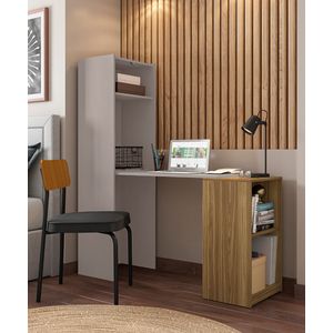 Mueble Multiuso Armario/Escritorio Multimax Taupe/Miel - Colsein