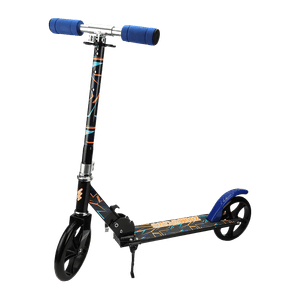 Scooter Big Wheels Zoom Negro Azul