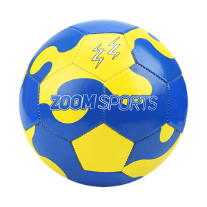 Balón de Fútbol Zoom No. 5 Azul-Amarillo D1