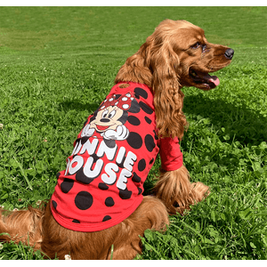 Camiseta Mascotas Mickey Rojo