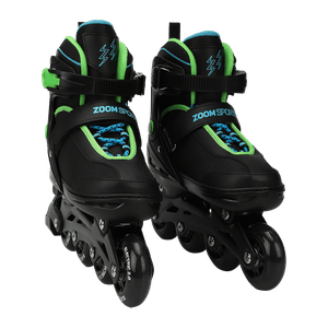 Patines Zoom Electric Negro Talla S (30-33)