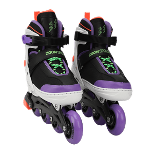 Patines Zoom Electric Morado  Talla S (30-33)