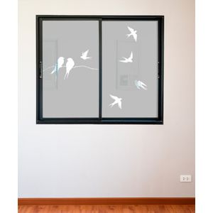 Vinilo Esmerilado De Pájaros - Adazio