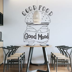 Vinilo De Texto Para Cocinas Good Food - Adazio