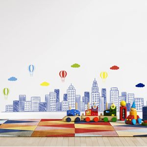 Vinilo Skyline Infantil - Adazio
