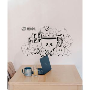 Vinilo De Desayuno Para Cocinas - Adazio