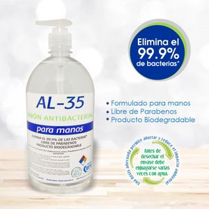 Gel Antibacterial Nappy Neutro x 500 ml (Valvula)- Nappy