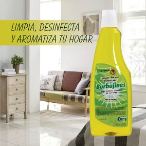 Limpiador Desinfectante Burbujines Citronela x 1 l- Burbujines