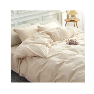 Duvet para plumon 300 hilos blanco cama doble- qmart