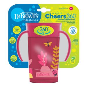 Vaso Cheers Asas 10 oz Rosa