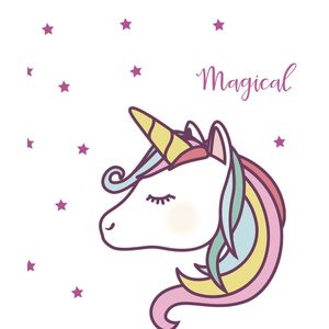 Vinilo Unicornio Magical - Gama Digital