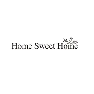 Vinilo Frases Home Sweet Home - Gama Digital