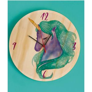 Reloj De Pared Unicornio Sweet Dreams - Gama Digital