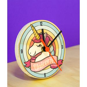 Reloj De Mesa Unicornio Arcoíris - Gama Digital