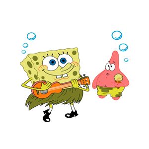 Vinilo Bob Esponja & Patricio - Gama Digital