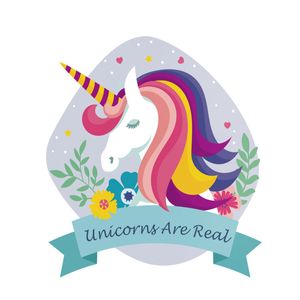 Vinilo Unicorns Are Real - Gama Digital