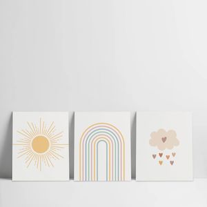 Triptico Rainbow - gama digital