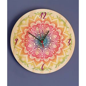 Reloj Mandala Tornasol - Gama Digital