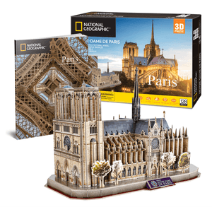 Rompecabezas Armable Notre Dame 3D - 128P