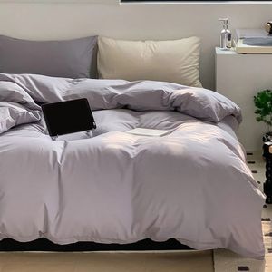 Duvet Bicolor Gris Plata Queen