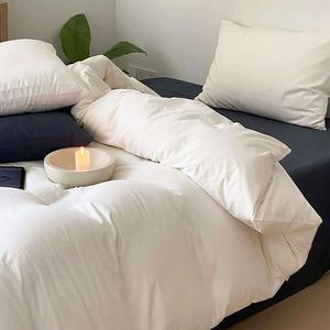 Duvet Bicolor Blanco Sencillo