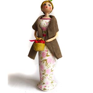 Figura Decorativa Señora Rosa - Egg-Productos De Paz