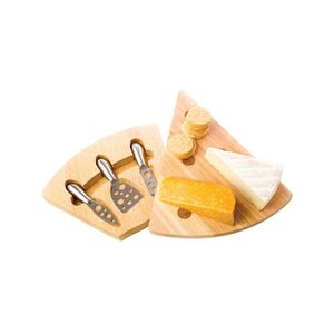 Tabla de quesos + Set de cuchillos - True Brands