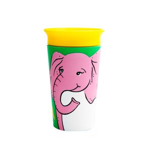 Vaso Miracle Cup 9 Oz Animal Elefante