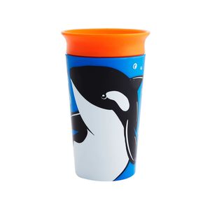 Vaso Miracle Cup 9 Oz Animal Orca