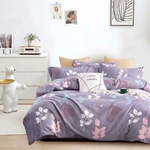 Duvet Estampado De Hojas Doble