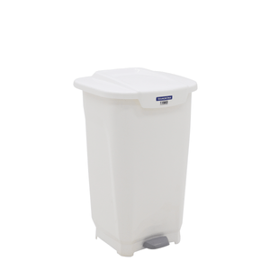 Basurero Tramontina T-Force en Polipropileno Blanco 50 L