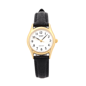 Reloj Casio Ltp-1094q-7b2rdf Mujer Cuero Original