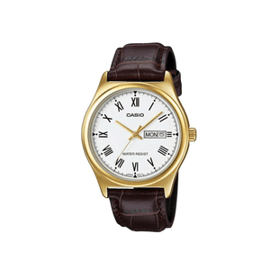 Reloj Casio Ltp-v006gl-7budf Mujer Cuero Original
