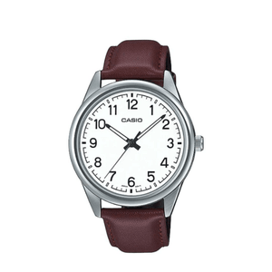 Reloj Casio Para Hombre Cuero Original Mtp-v005l-7b4udf