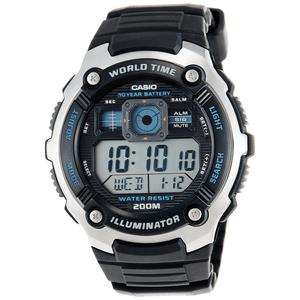 Reloj Casio AE-2000W-1A Diseño Deportivo Para Hombre