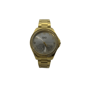 Reloj Q&Q Para Mujer Dorado C224j817y