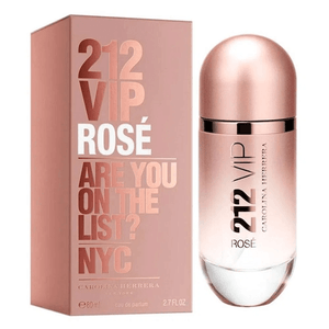 Perfume 212 Vip Rose Carolina Herrera Mujer  80 ml 2.7Oz