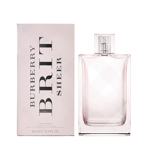 Perfume Burberry Brit Sheer 3.3 Edt Mujer