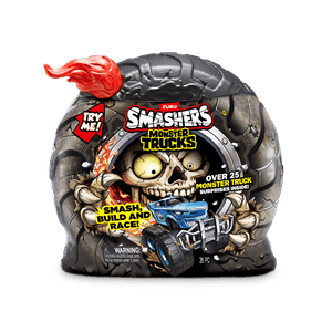 Huevo Sorpresa Capsula Monster Truck S1 - Negro - Smashers