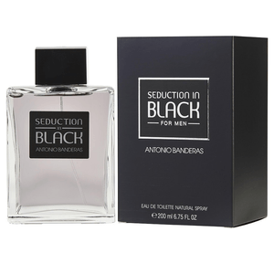 Perfume Antonio Banderas Seduction In Black Hombre 200ml